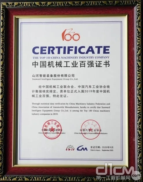 中国机械排行_2021年中国机械工业百强企业排行榜(附完整榜单)