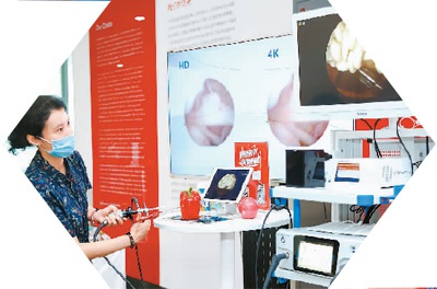 强生明镜超高清4K内窥镜影像系统交付 强生集团供图