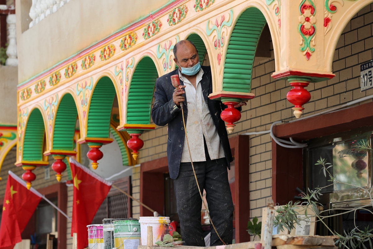 走进新疆莎车县老城区