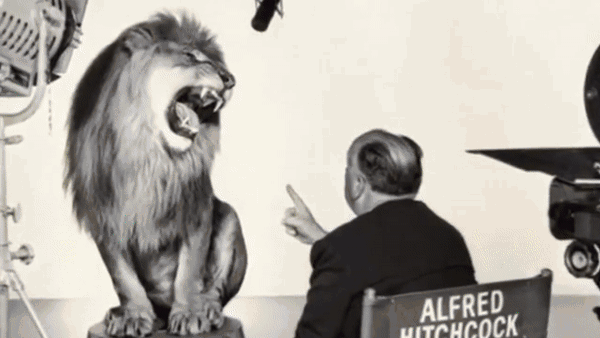 米高梅“狮吼”声片头的创作过程. 图片来自：YouTube