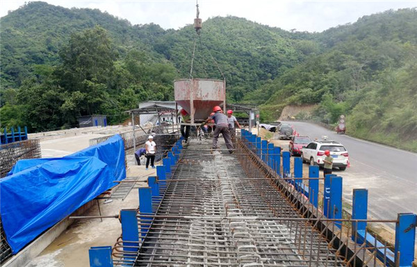 云南芒市公路分局t梁预制工程首件施工顺利完成图