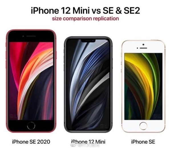 iPhone 12 Mini渲染图