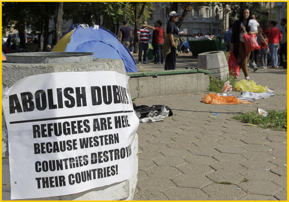 △ 难民问题是欧洲难以愈合的伤痕
