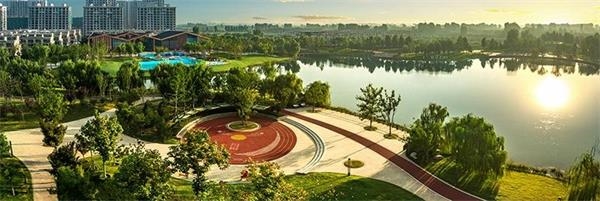 武陟产业新城龙泽湖