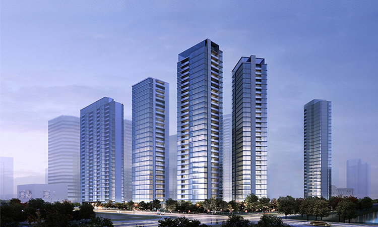 图:时代滨江丹枫四季