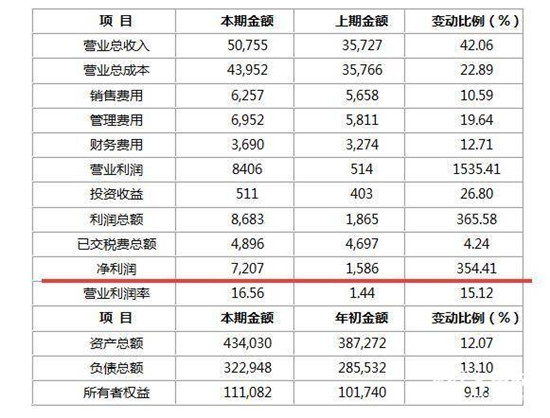 图片来自鲁华集团发布的2020年度中期财务等重大信息公告