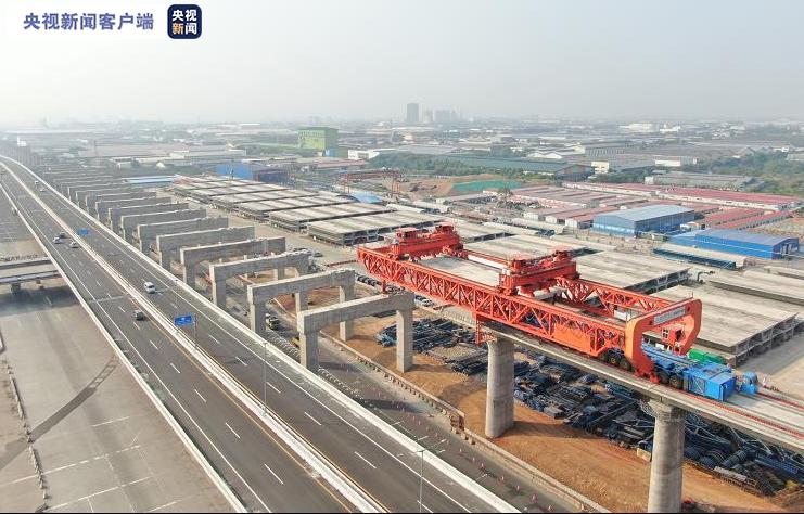 △雅万高铁2号梁场