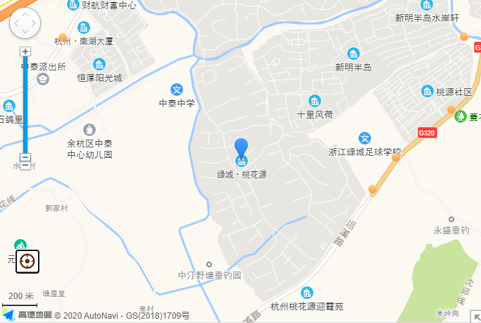 小区地理位置图片