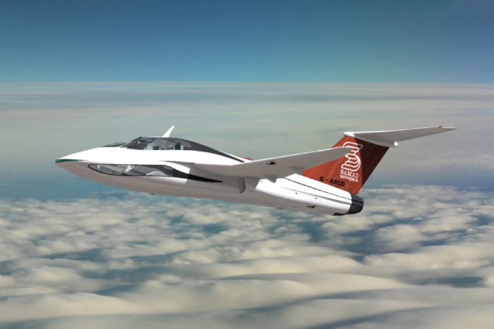 Samad Aerospace展望高速、长续航里程的混动VTOL喷气式飞机 1 Samad Aerospace展望高速、长续航里程的混动VTOL喷气式飞机