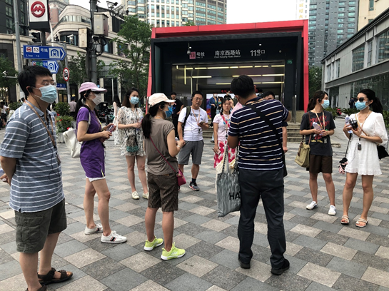 公司团总支与工会成功举办第二次city walk活动