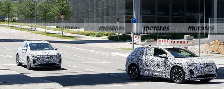 奥迪Q4 e-tron最新路试谍照曝光 年内将正式亮相