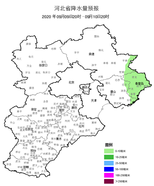 7日夜间河北省中南部地区将有强对流天气