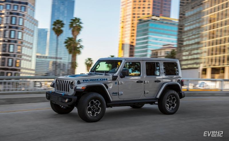 全时四驱/纯电续航25英里 Jeep牧马人4xe将在明年推出