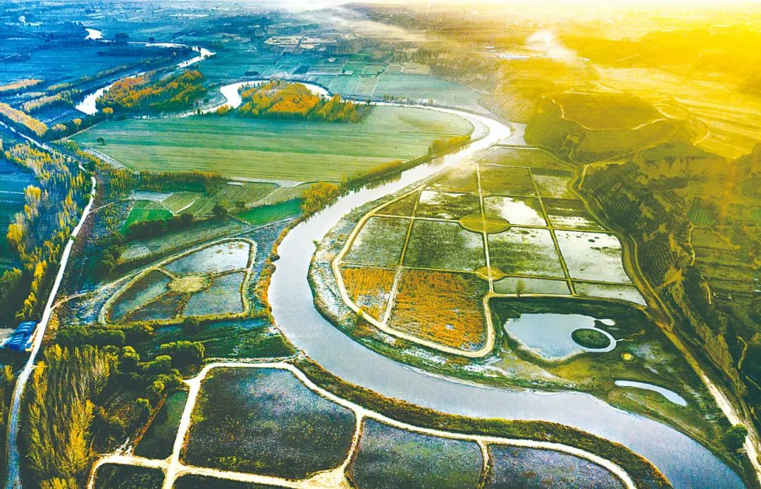 一泓清水入黄河