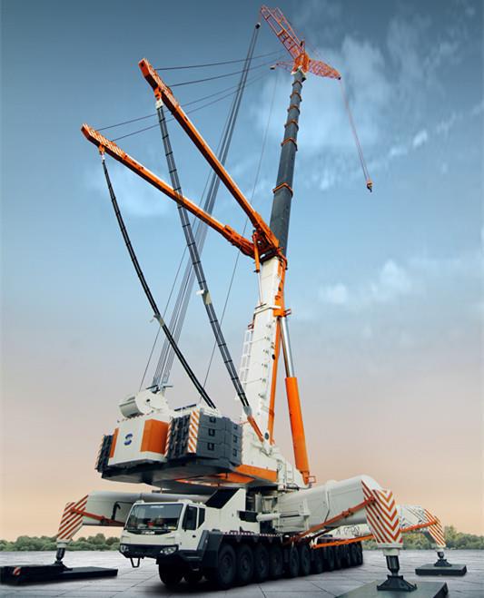 101米碳纤维臂架泵车101m是中联重科相继推出三桥50米,五桥64米,六桥