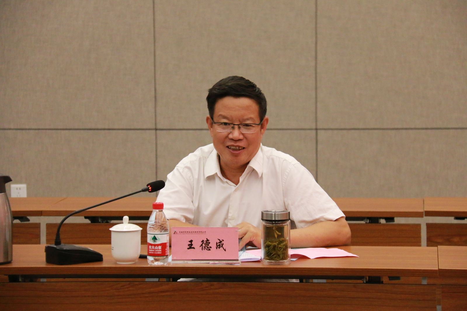 9月7日,内江市委书记马波带队到访机械总院集团,集团党委书记,董事长