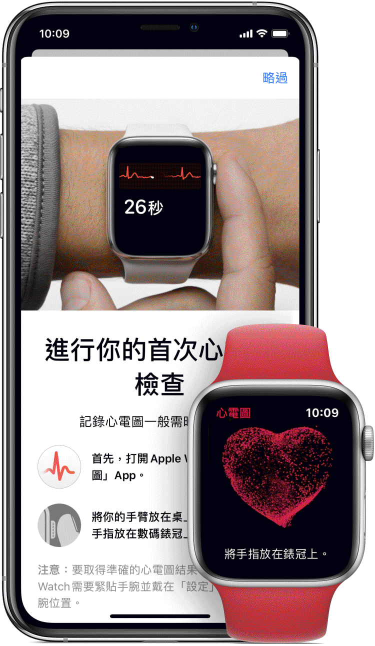 4 / 5 甚至能够在电极式心率传感器的加持下,监测佩戴者的心脏电信号