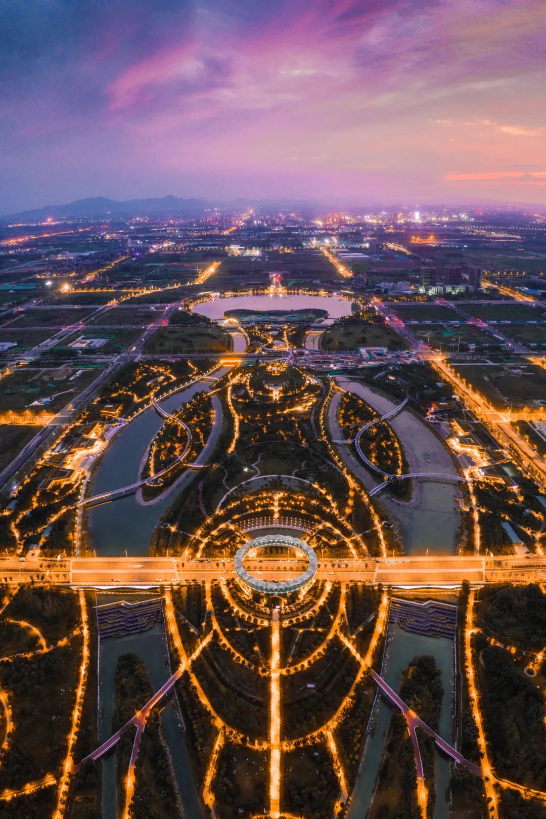 &nbsp;河南新郑双鹤湖.摄影/郭少宁