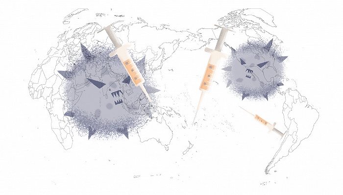 数据 | 人群聚集、多种毒株，全球新冠确诊逼近9000万，疫苗正在快速推进