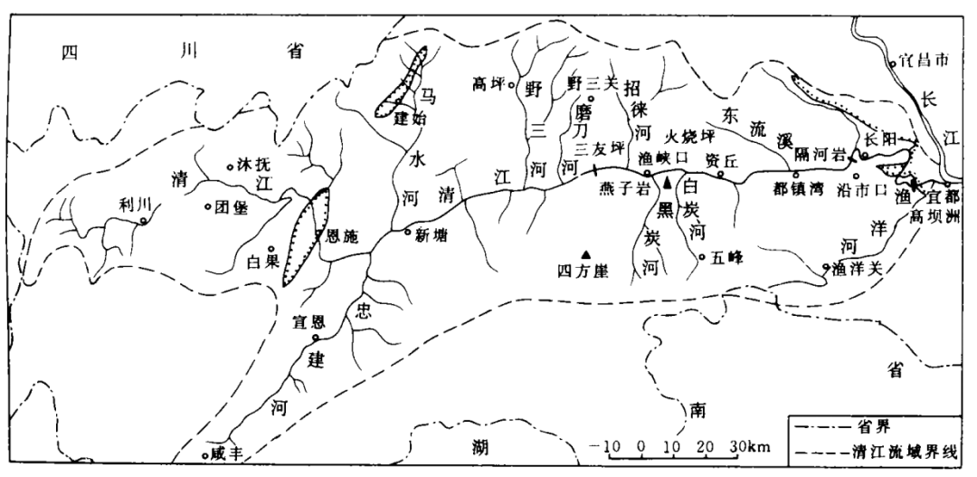 清江上亿年的沧海桑田土家族的美丽流年