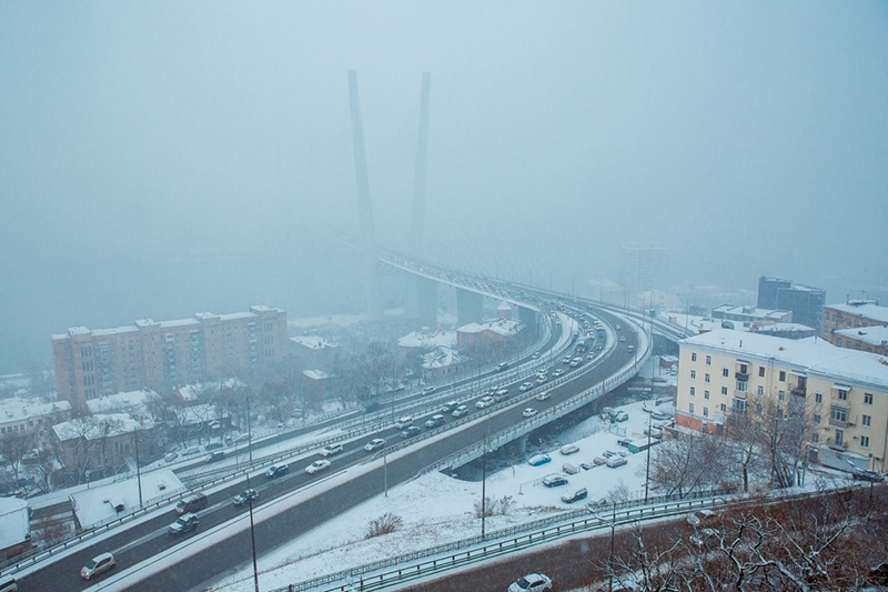 俄罗斯远东滨海边疆区发布紧急暴风雪预警