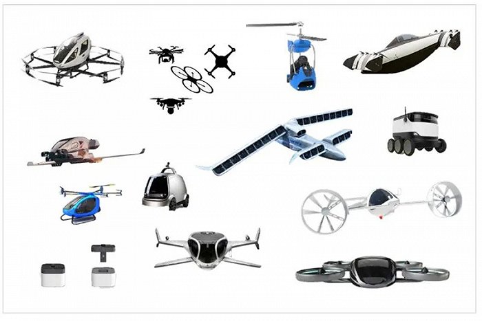 ▲无人机各种形态