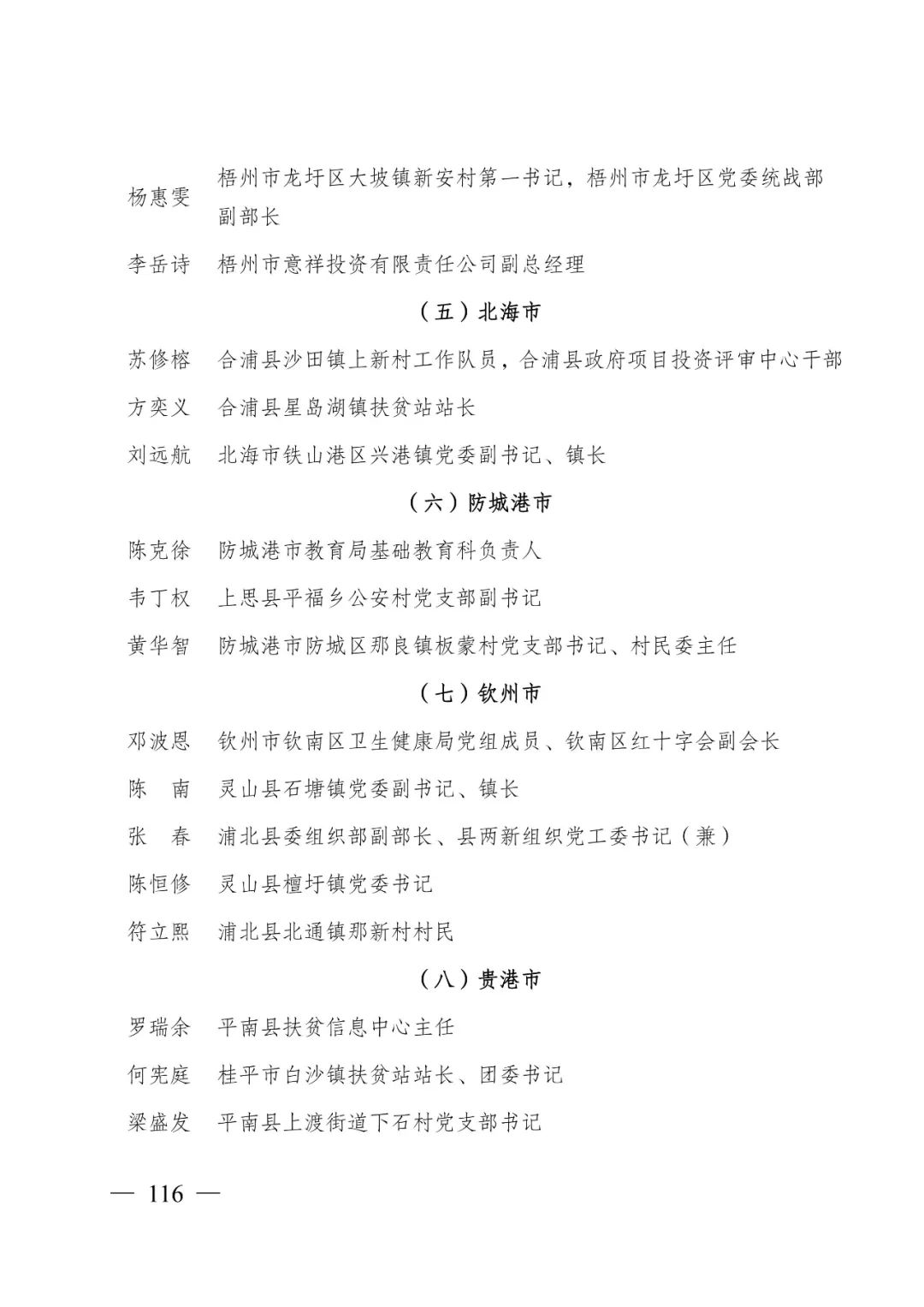 重磅!全区脱贫攻坚总结表彰候选对象正在公示