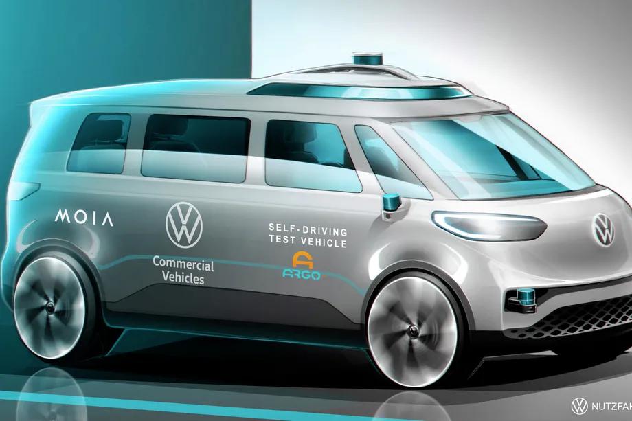 大众汽车将于今夏在德国开始测试基于Argo人工智能的自动驾驶面包车
