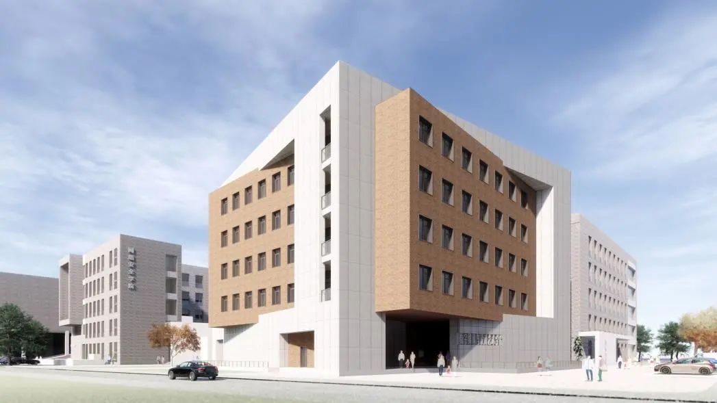 安全学院楼,数字媒体与设计艺术学院楼,现代邮政学院(自动化学院)楼