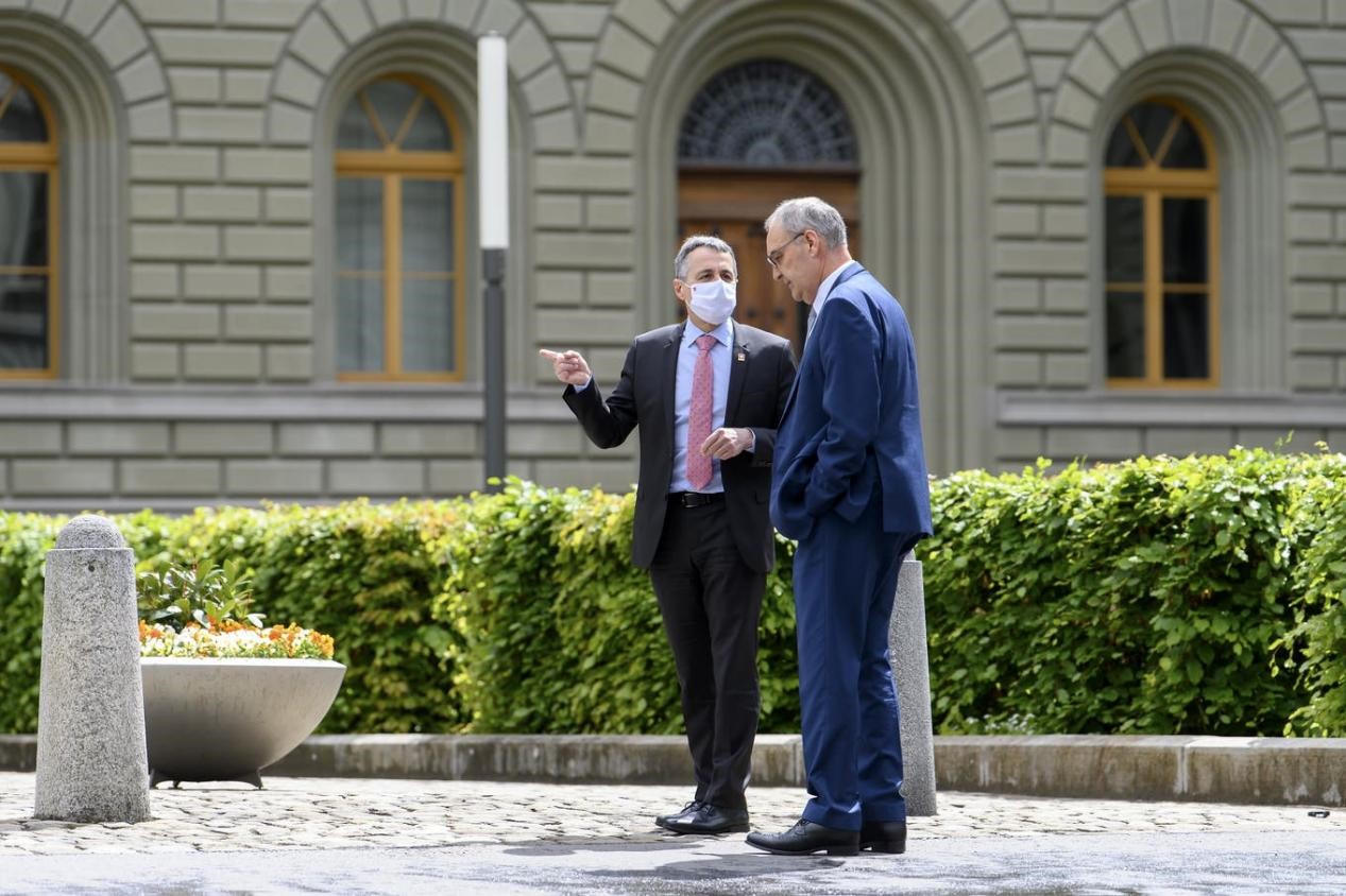 瑞士联邦主席帕默林将于6月16日在日内瓦会见美国总统拜登
