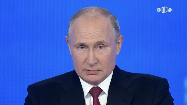 俄罗斯总统​普京参加统俄党第二十次代表大会