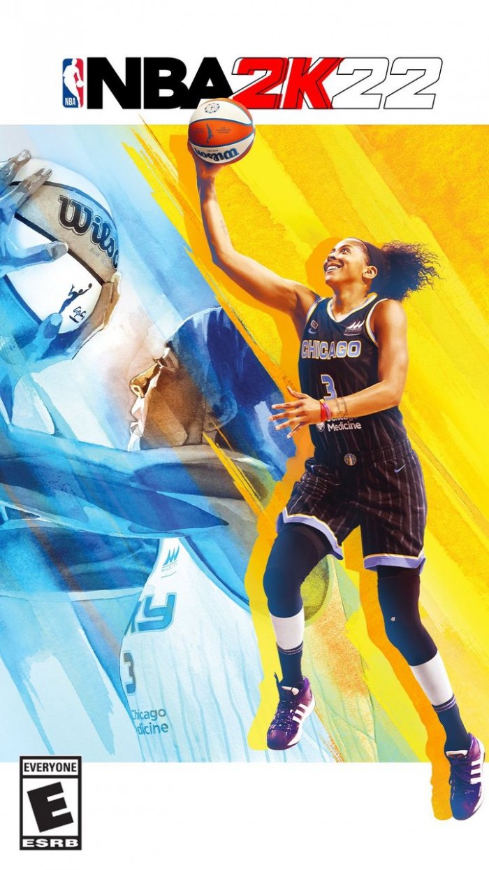 Candace Parker成首位出现在《NBA2K》封面的篮球女球员