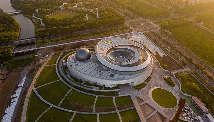 全球建筑规模最大天文馆上海天文馆正式开馆