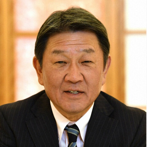 日本外相茂木敏充 图自《每日新闻》