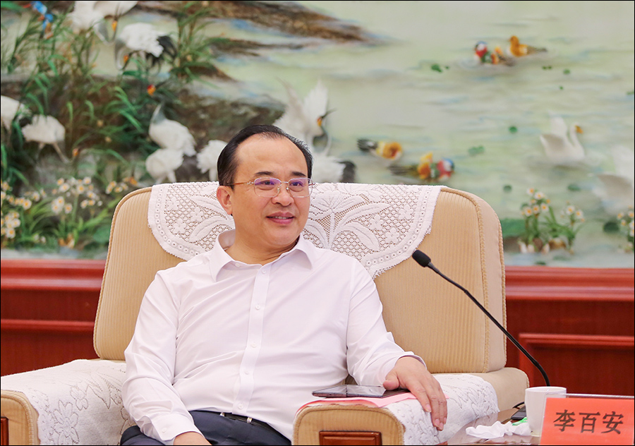 李百安拜会漳州市主要领导