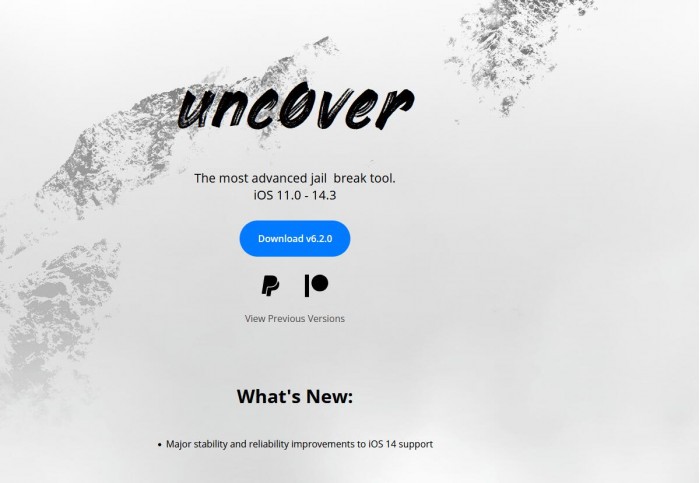 越狱工具Unc0ver 6.2.0发布：对iOS 14支持引入重大稳定性改进-QQ1000资源网