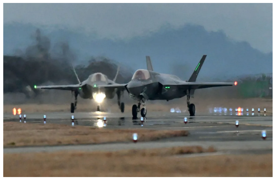 △美国F-35战斗机（资料图，源自视觉中国）