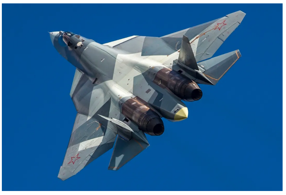 △俄罗斯苏-57战斗机（资料图，源自视觉中国）