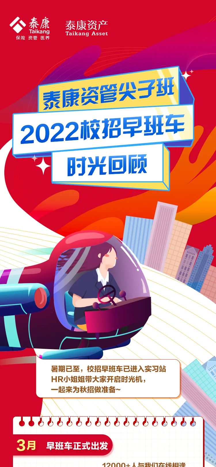 校招 | 泰康资产2022校招早班车时光回顾