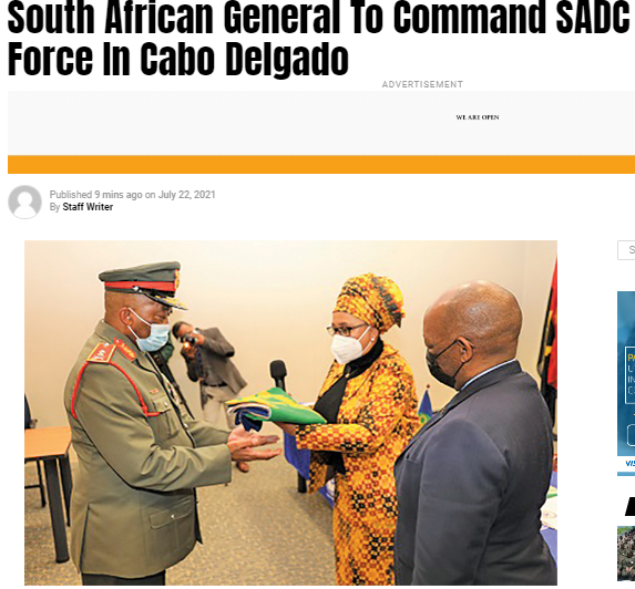 南部非洲共同体军队抵达莫桑比克|莫桑比克|南非|非洲_新浪新闻