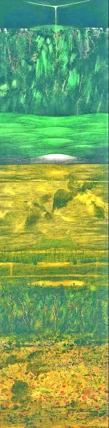 黄河安澜天下大穰（中国画）卢禹舜