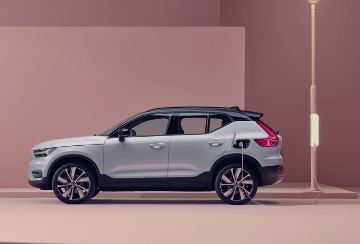 XC40 RECHARGE，图片来源：沃尔沃官网