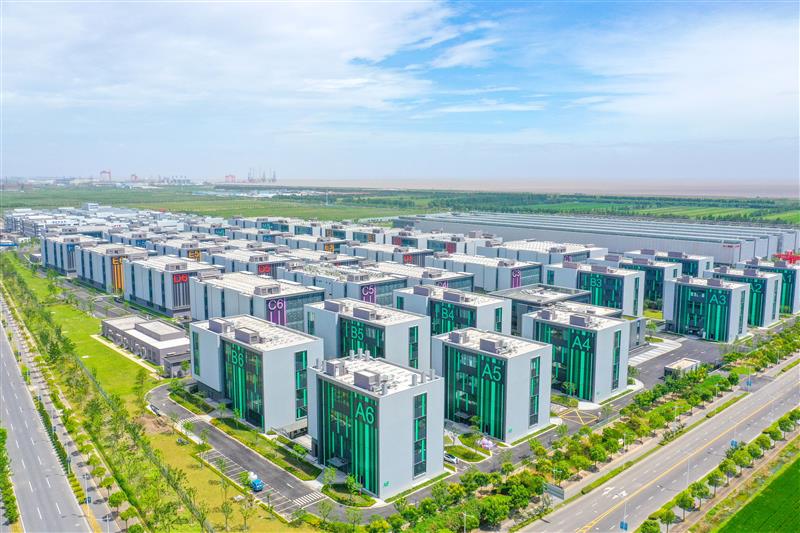 临港新片区"生命蓝湾"生命科技产业园已具规模.