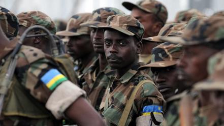 卢旺达国防军(图片来源:法新社)&nbsp