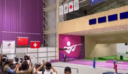 ‍东京奥运会奏响的第一首国歌是《义勇军进行曲》。图片来源：人民日报