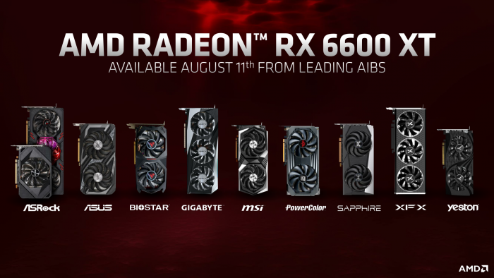AMD Radeon RX 6600 XT显卡8月11日上市379美元起售_新浪科技_新浪网