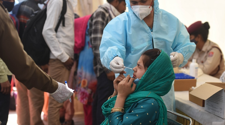 印度新增新冠肺炎确诊病例44230例 累计确诊超3157万例