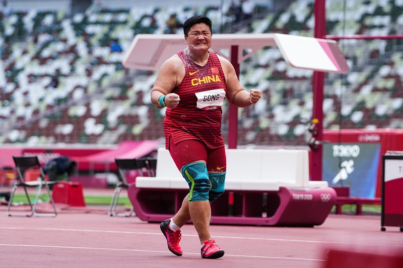 一投定乾坤！四战奥运 这次巩立姣圆梦成功！