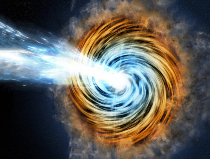 活跃星系核：天文学家发现一个外观不断变化的耀变体