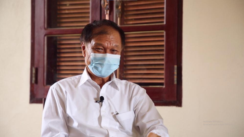 △老挝记者协会主席沙万空·拉沙蒙迪